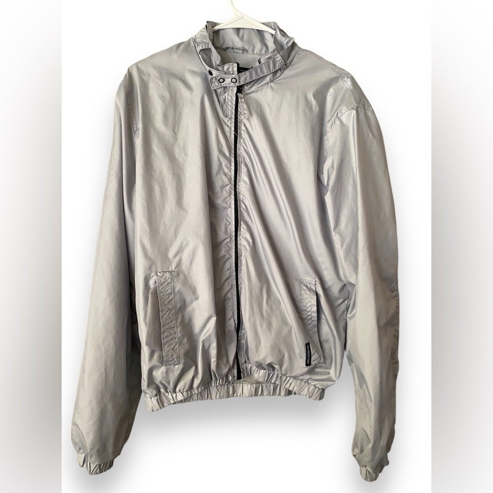 Members Only Men's Packable Iconic Jacket M light grey